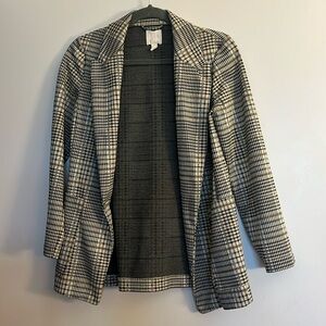 Plaid H&M Blazer Size 2